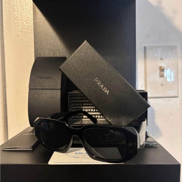 Prada Accessories - Prada Elegant Black Eyewear